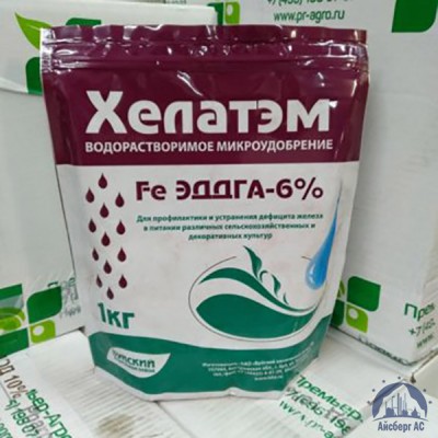 Удобрение ХЕЛАТЭМ Fe 6 Fe EDDHA (ЭДДГА) 6 % купить в Уральске