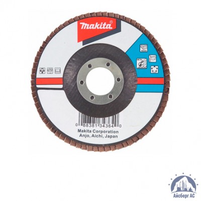 Круг лепестковый КЛТ 125х22 мм, P40, Makita, D-27280 купить в Уральске