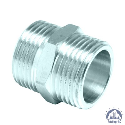 Ниппель стальной оцинкованный Ду 20 3/4'' ГОСТ 8965-75 купить в Уральске