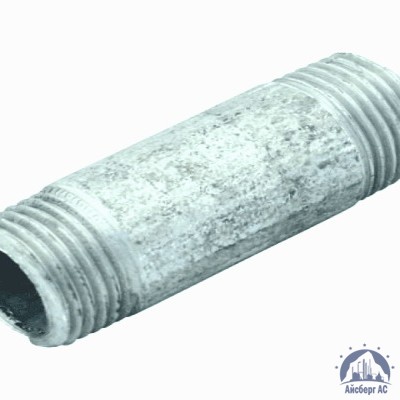 Сгон стальной оцинкованный Ду 20 3/4'' L=150мм ГОСТ 3262-75 купить в Уральске