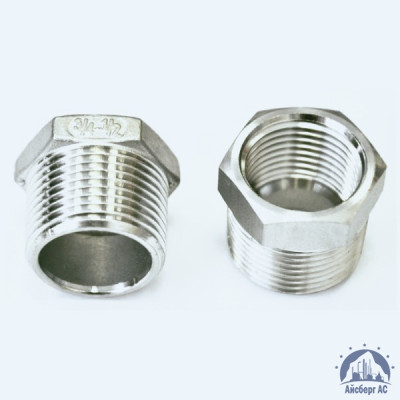 Футорка нержавеющая DN 65х50 2 1/2"-2" 76,1х60,3 мм AISI 304 НР-ВР купить в Уральске