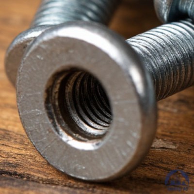 Заклёпка алюминиевая резьбовая М4х11 мм гайка с цилиндрическим фланцем, рифленая купить в Уральске