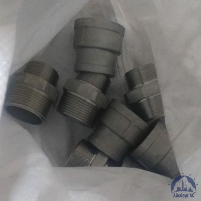 Муфта нержавеющая переходная DN 20х15 3/4"-1/2" 26,9х21,3 мм AISI 304 ВР-ВР купить в Уральске