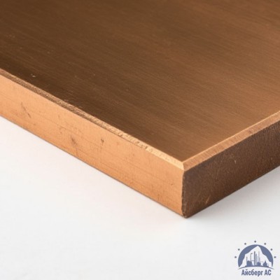 Плита бронзовая 100х600х1500 мм БрАЖНМц 9-4-4-1 купить в Уральске