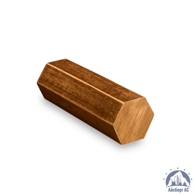 Шестигранник бронзовый 10 мм БрКМц3-1 ГОСТ 1628-78 купить в Уральске