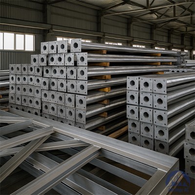 Опора освещения ОГК-10 (2) 4мм коническая граненая купить в Уральске