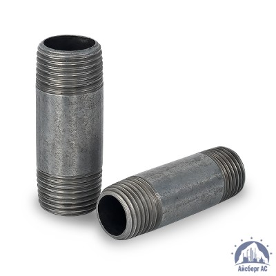 Бочонок стальной оцинкованный Ду 15 1/2'' L=55мм ГОСТ 3262-75 купить в Уральске