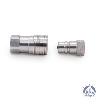 БРС для РВД Flat Face G 1/2" ниппель (LSQ-FF-04PF-G1/2 DN12.5) купить в Уральске