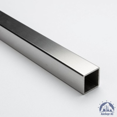 Труба нержавеющая квадратная 50х50х2 мм матовая AISI 304 DIN 2395 купить в Уральске