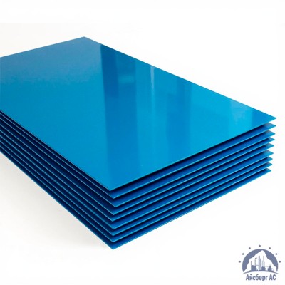 Лист с полимерным покрытием 2х1250х2500 мм RAL 5012 купить в Уральске