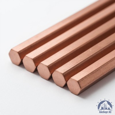 Шестигранник медный 10 мм М1 ГОСТ 1535-2016 купить в Уральске