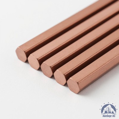 Шестигранник медный 10 мм М2 ГОСТ 1535-2016 купить в Уральске