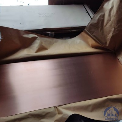 Лист медный 0.5х600х1500 мм М1 ГОСТ 1173-2006 купить в Уральске