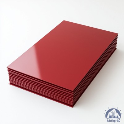 Лист с полимерным покрытием 0,3х1250х2500 мм RAL 3011 купить в Уральске