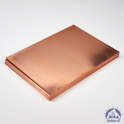 Плита медная 97х600х1500 мм ГПРХХ М2 ГОСТ 1173-2006 купить в Уральске