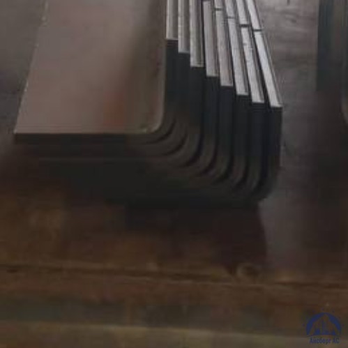 Уголок гнутый 100х80х10 мм 3сп / 3пс ГОСТ 19772-93