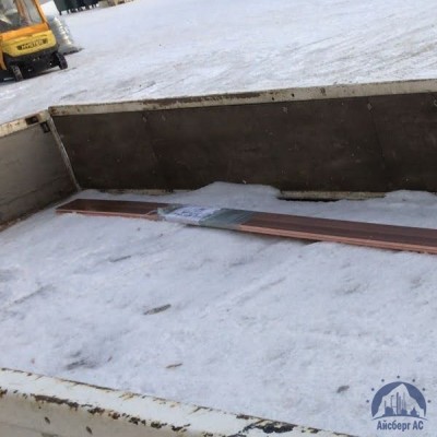 Полоса медная 100х10 мм М1М ГОСТ 434-78 купить в Уральске