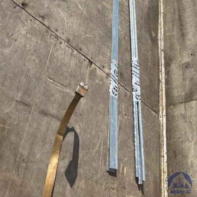 Полоса оцинкованная 90х8мм L=6м ГОСТ 9.307-89