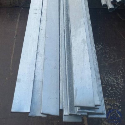 Полоса оцинкованная 10х105 мм сталь 20 ГОСТ 103-2006 купить в Уральске