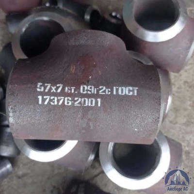 Тройник оцинкованный 57 мм ГОСТ 17376-2001 купить в Уральске